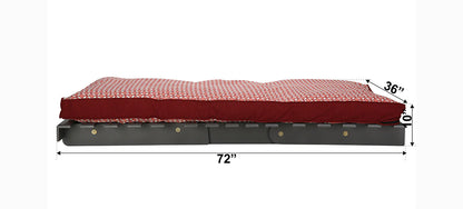  Futon: Wooden Single Futon Sofa Cum Bed