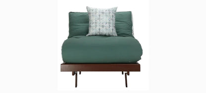  Futon: Wooden Single Futon Sofa Cum Bed
