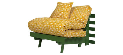  Futon: Wooden Single Futon Sofa Cum Bed
