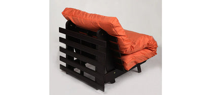  Futon: Wooden Single Futon Sofa Cum Bed