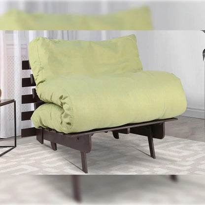  Futon: Wooden Single Futon Sofa Cum Bed