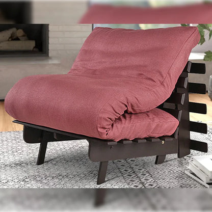  Futon: Wooden Single Futon Sofa Cum Bed