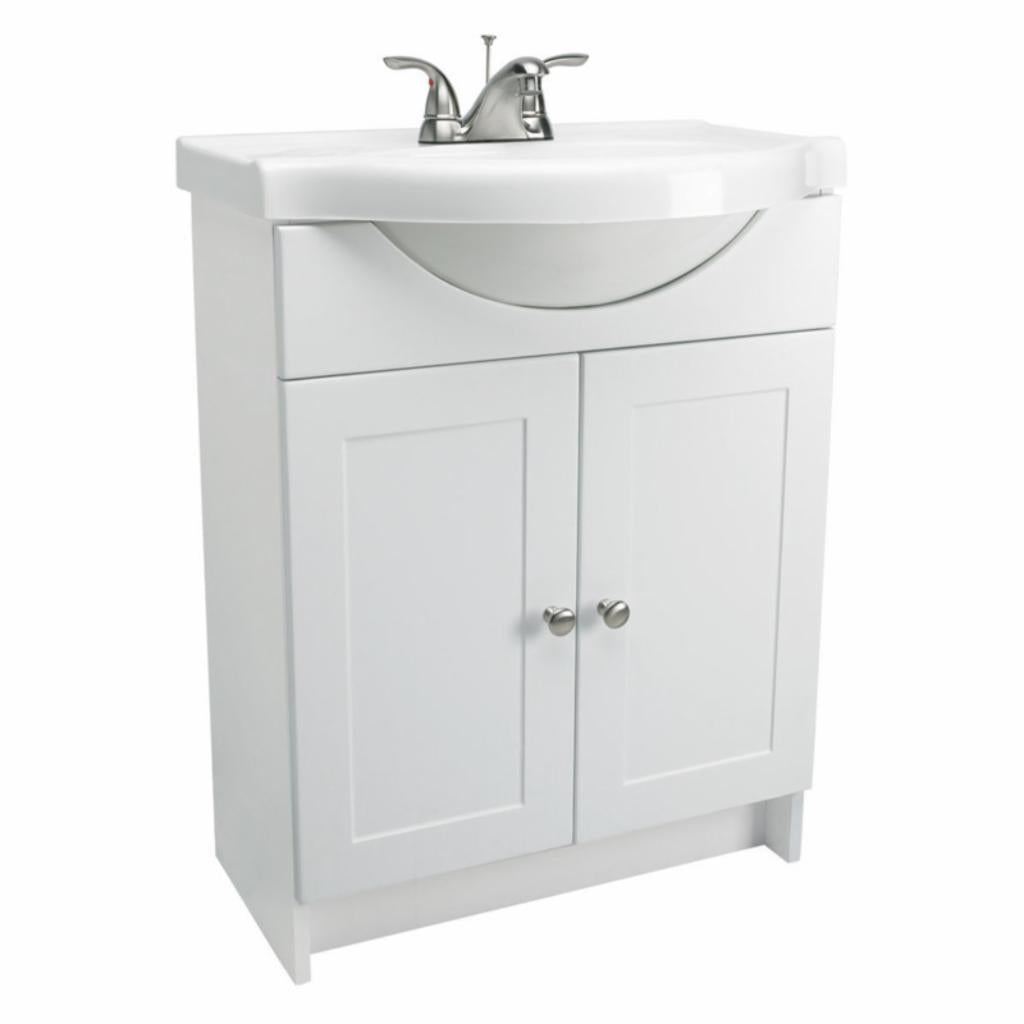 Single Sink Vanities: 2 Door Single Bathroom Vanity