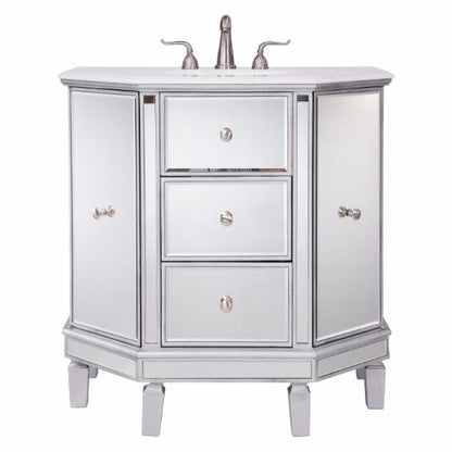 Single Sink Vanities: 35 in. Single Bathroom Vanity Base