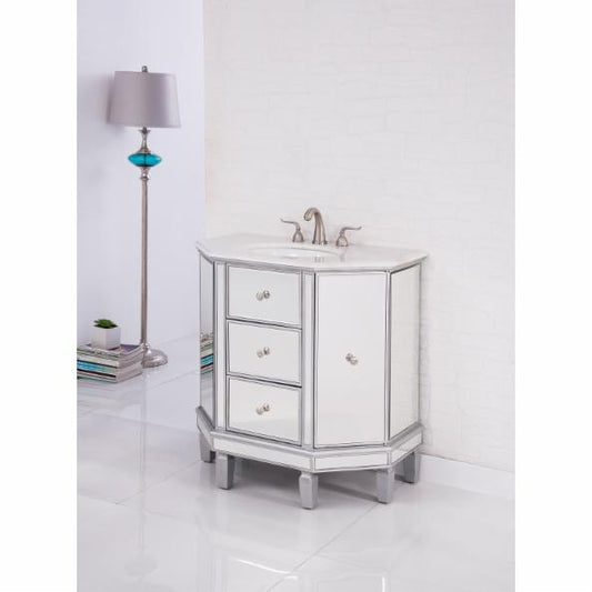 Single Sink Vanities: 35 in. Single Bathroom Vanity Base