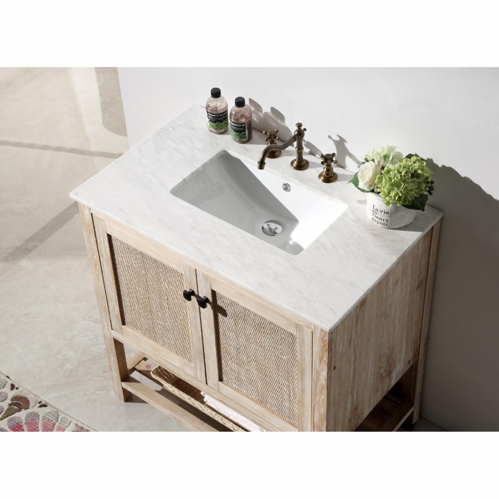 Single Sink Vanities: 36 in. Single Bathroom Vanity