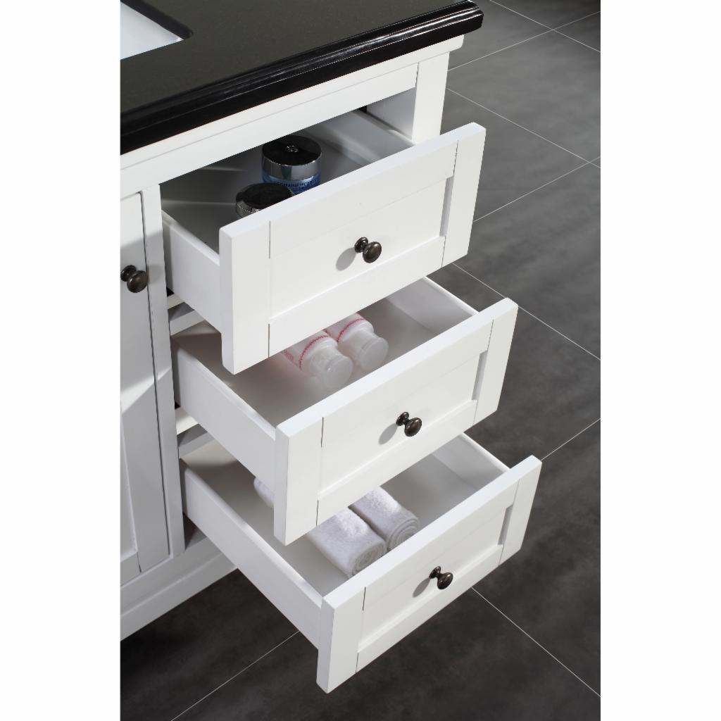 Single Sink Vanities: 42 in. Single Bathroom Vanity