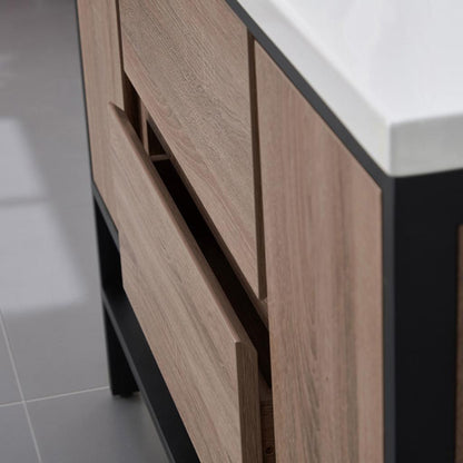 Single Sink Vanities: 48 in. Single Bathroom Vanity