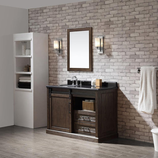 Single Sink Vanities: 48 in. Single Bathroom Vanity