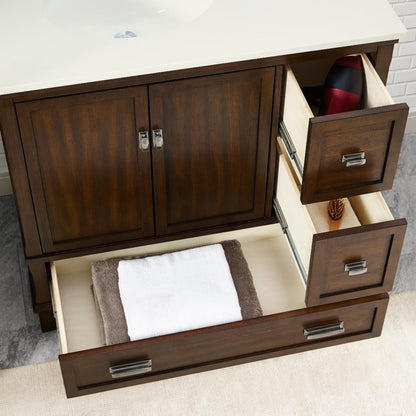 Single Sink Vanities: Free Standing Single Vanity