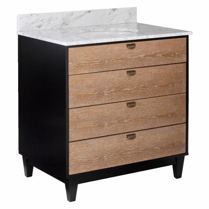 Single Sink Vanities: Vanity Sink with Marble Top