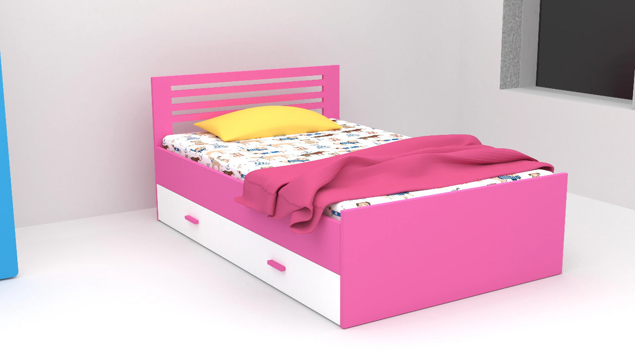 Single bed : Trundle Kids Furniture