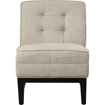 Slipper Chair: 22.4'' Wide Tufted Slipper Chair