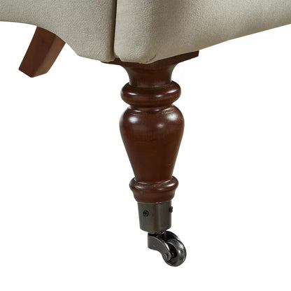 Slipper Chair: 23.5'' Wide Tufted Slipper Chair
