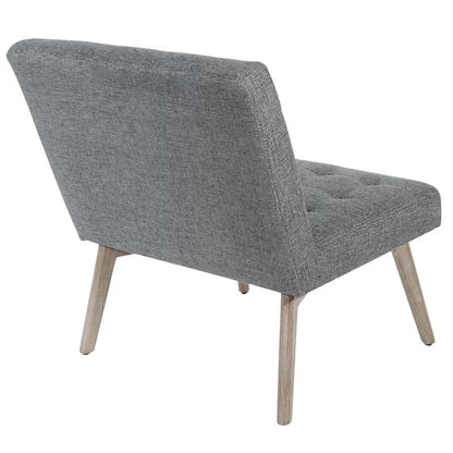 Slipper Chair: 26.5'' Wide Tufted Slipper Chair