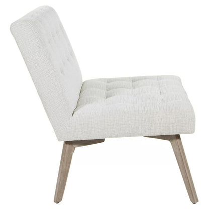Slipper Chair: 26.5'' Wide Tufted Slipper Chair