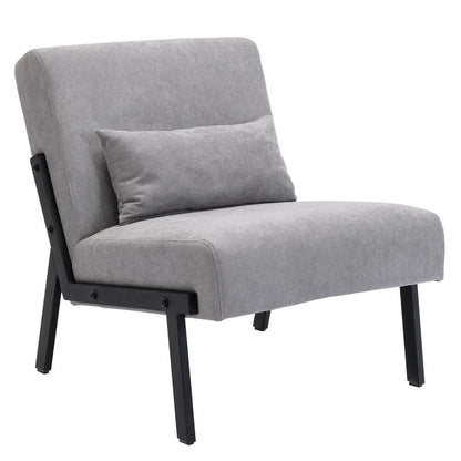 Slipper Chair: 26'' Wide Tufted Slipper Chair