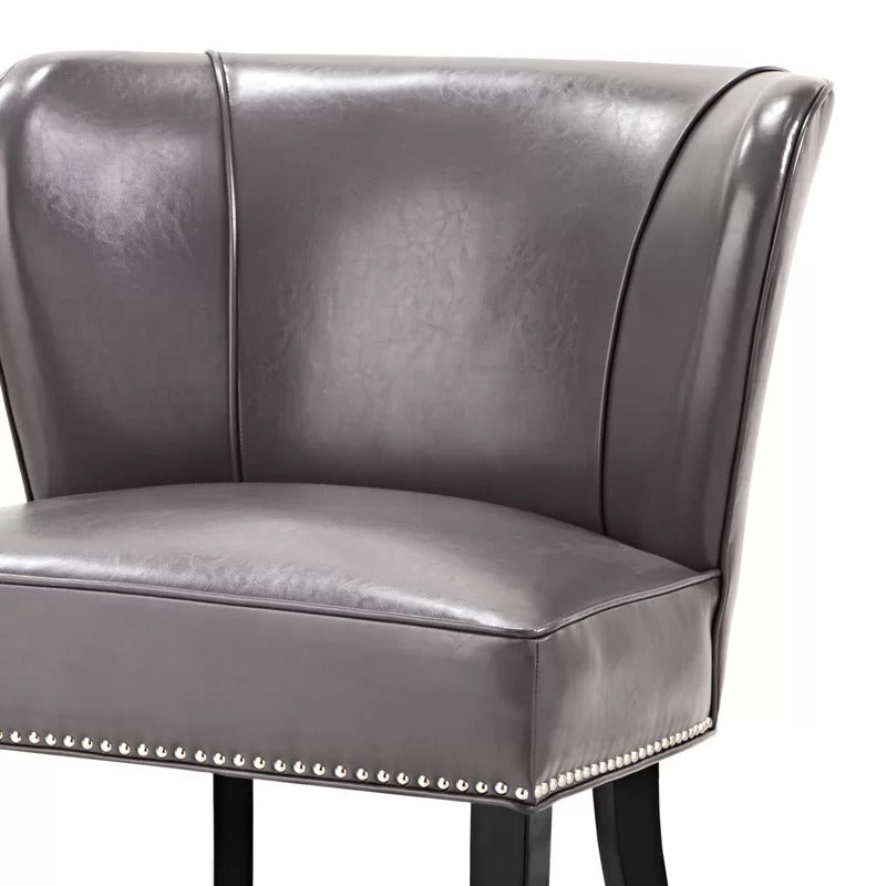 Slipper Chair: 30.75'' Wide Slipper Chair