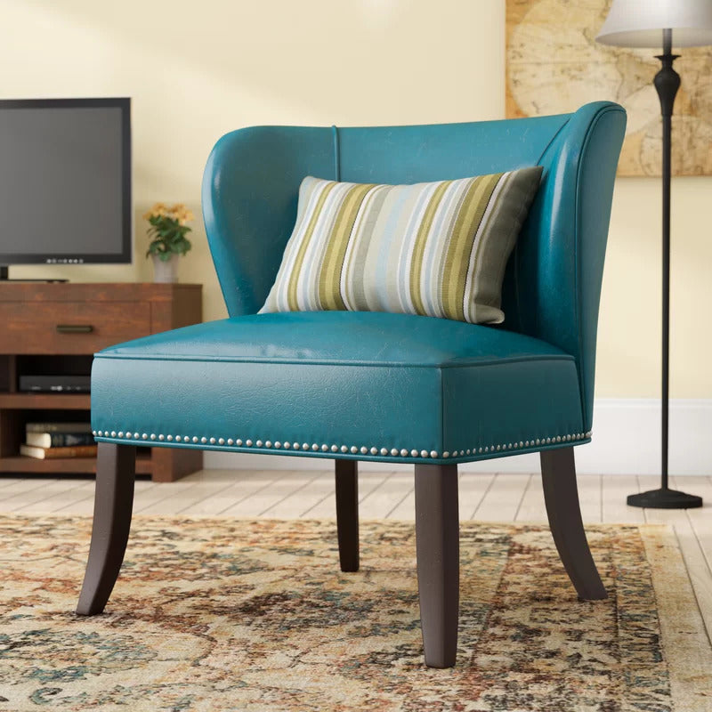 Slipper Chair: 30.75'' Wide Slipper Chair