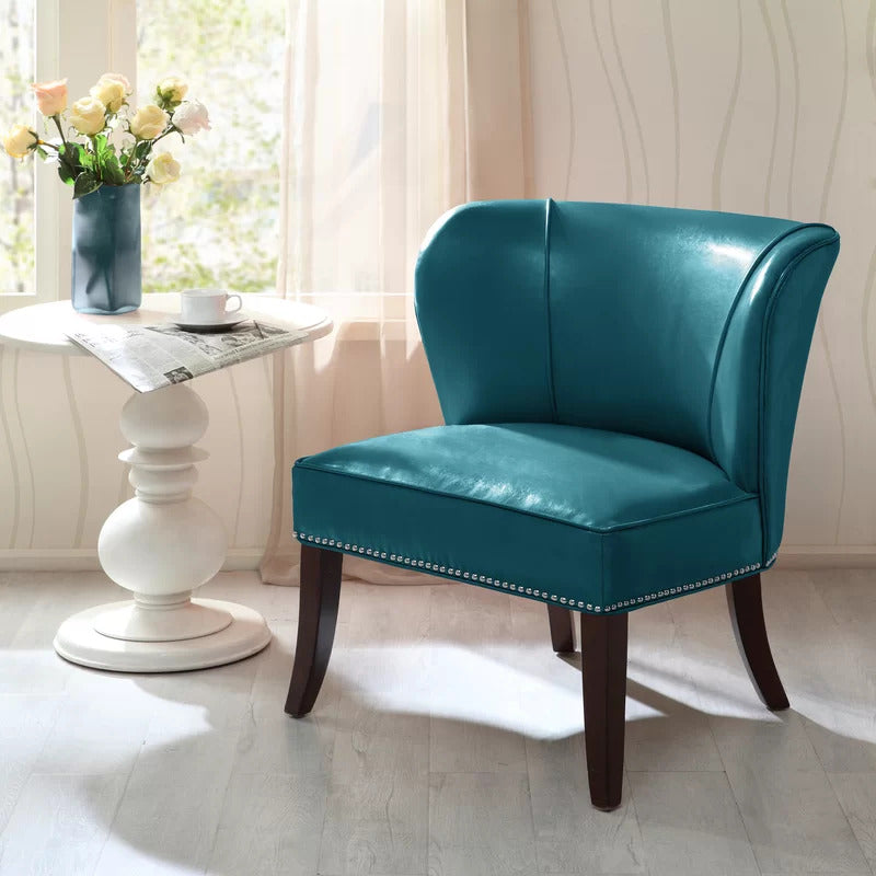 Slipper Chair: 30.75'' Wide Slipper Chair
