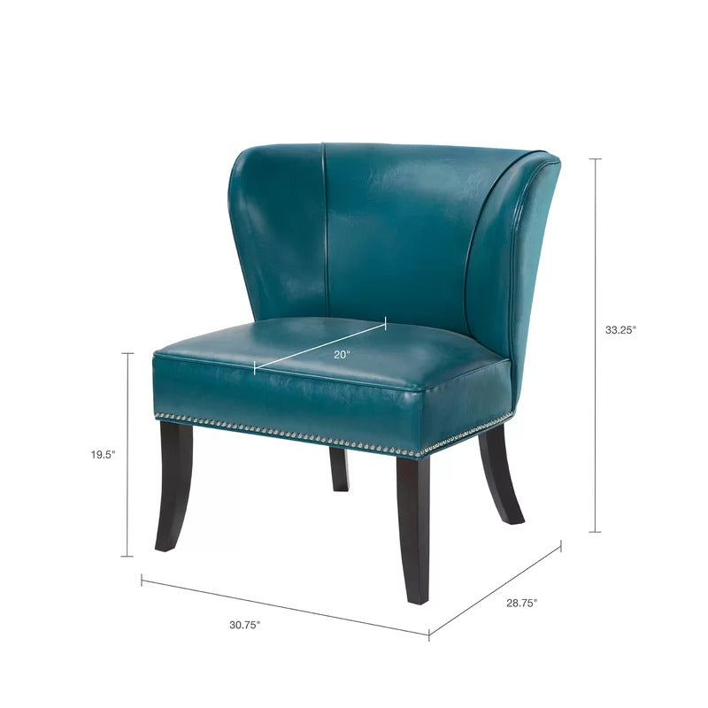 Slipper Chair: 30.75'' Wide Slipper Chair