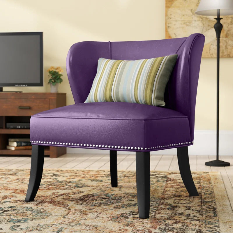 Slipper Chair: 30.75'' Wide Slipper Chair