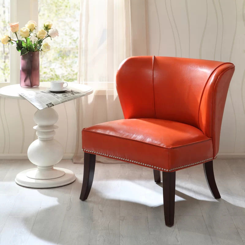 Slipper Chair: 30.75'' Wide Slipper Chair