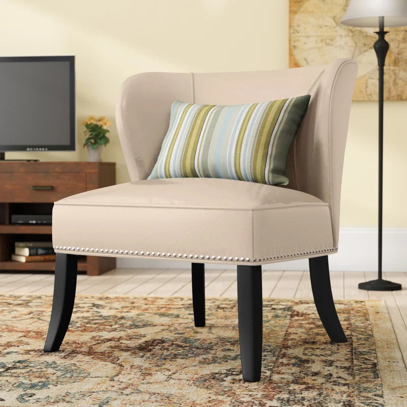 Slipper Chair: 30.75'' Wide Slipper Chair