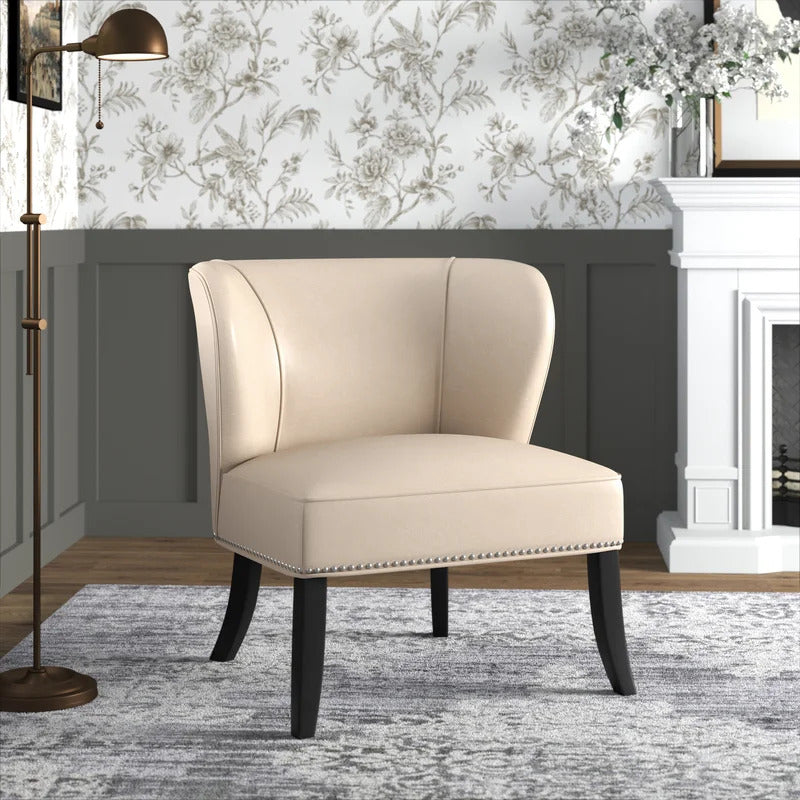 Slipper Chair: 30.75'' Wide Slipper Chair