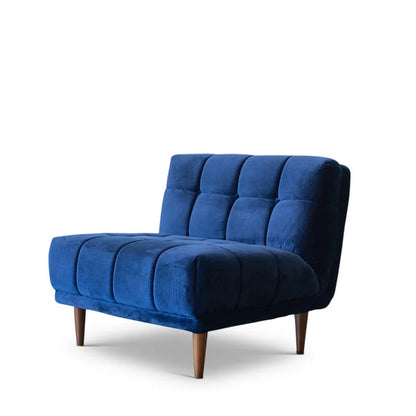 Slipper Chair: 35.4'' Wide Tufted Slipper Chair