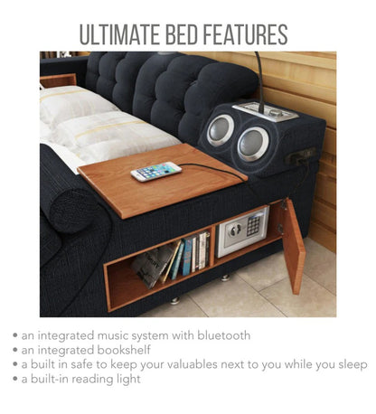 Smart Bed HUNK Tech Smart Ultimate Bed High Tech Furniture