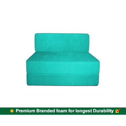 Sofa Cum Beds: 1 Seater Sofa Bed- - 2.5ft x 6ft Designer cushions