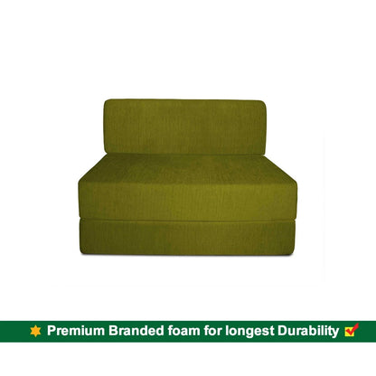 Sofa Cum Beds: 1 Seater Sofa Bed- - 2.5ft x 6ft Designer cushions