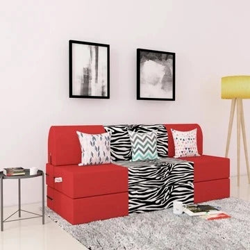 Sofa Cum Beds: 3 SEATER Sofa Cum Bed- with Free micro fiber Designer cushions