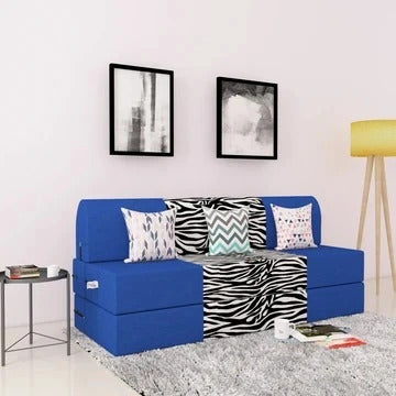 Sofa Cum Beds: 3 SEATER Sofa Cum Bed- with micro fiber Designer cushions