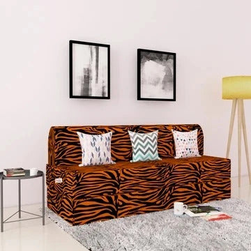 Sofa Cum Beds: 3 SEATER Sofa Cum Bed- with micro fiber Designer cushions