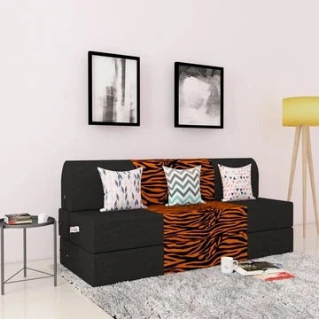 Sofa Cum Beds: 3 SEATER Sofa Cum Bed- with micro fiber Designer cushions