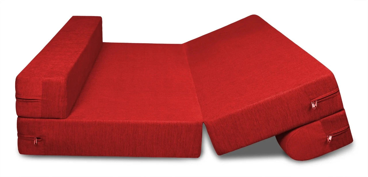 Sofa Cum Beds:  3ft x 6ft with micro fiber Designer cushions