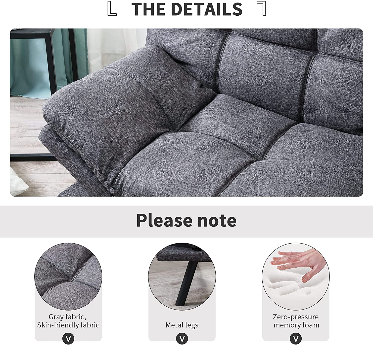 Sofa Cum Beds Convertible Loveseat for Compact Living Spaces