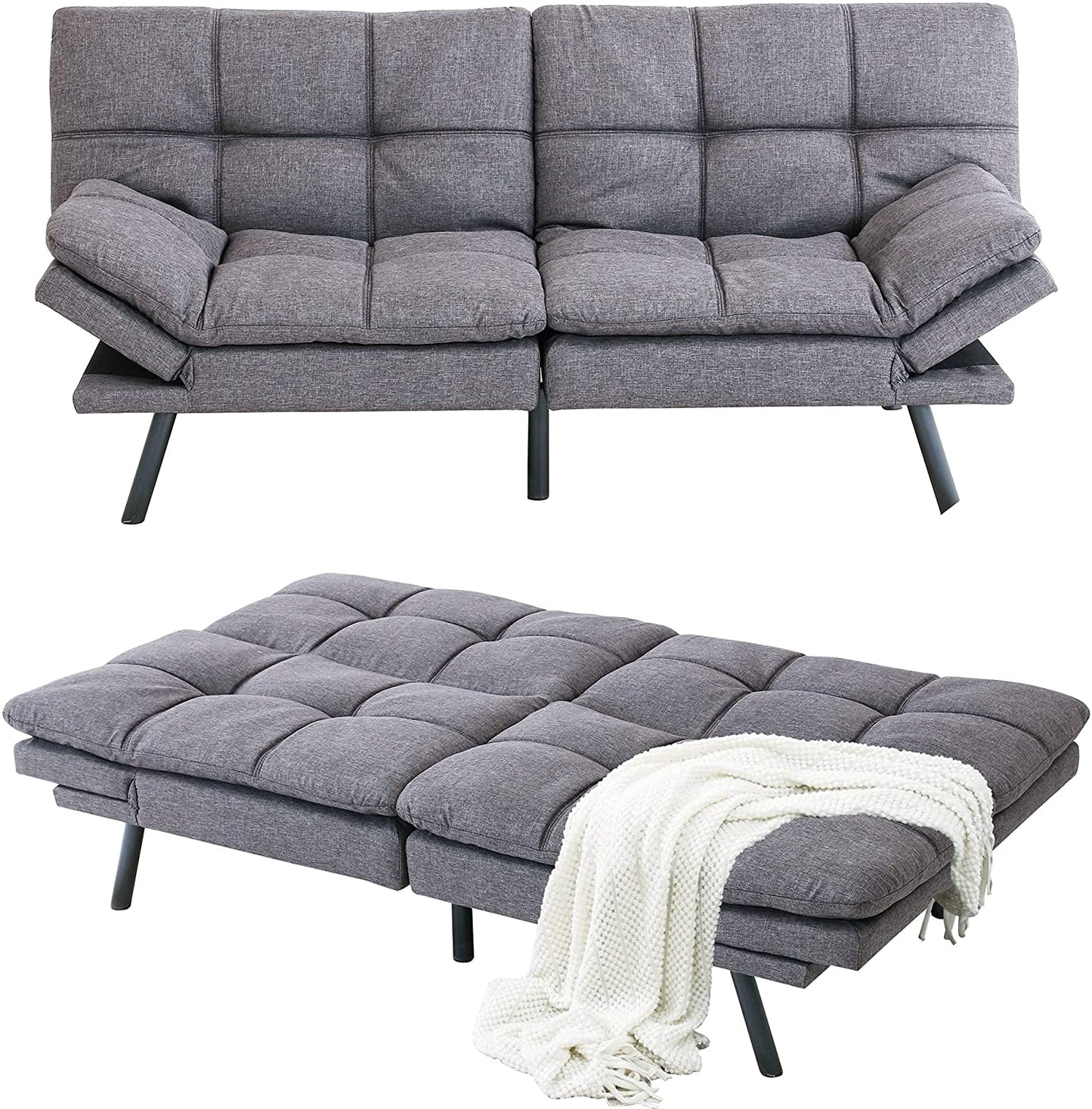 Sofa Cum Beds Convertible Loveseat for Compact Living Spaces