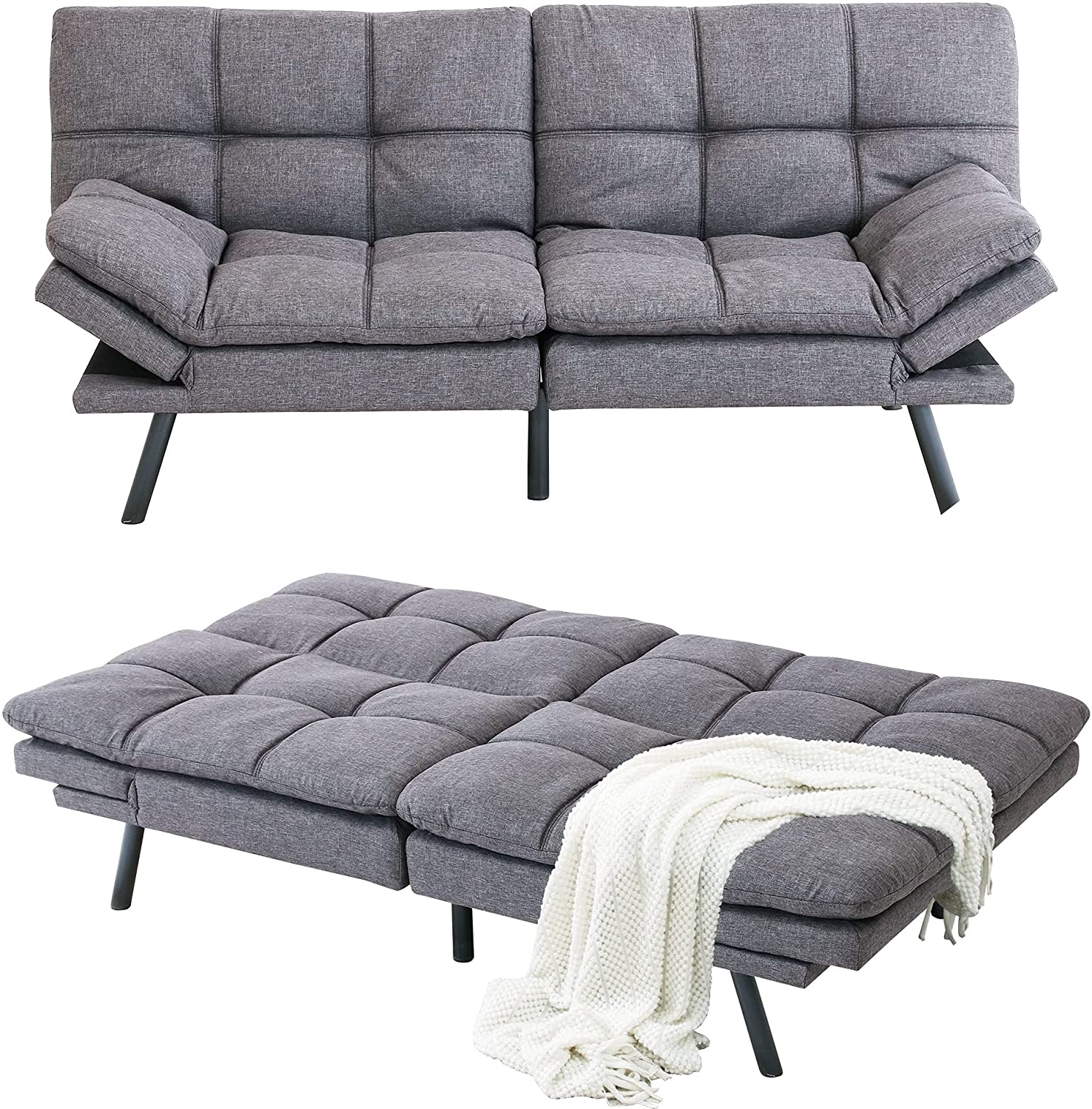 Sofa Cum Beds Convertible Loveseat for Compact Living Spaces