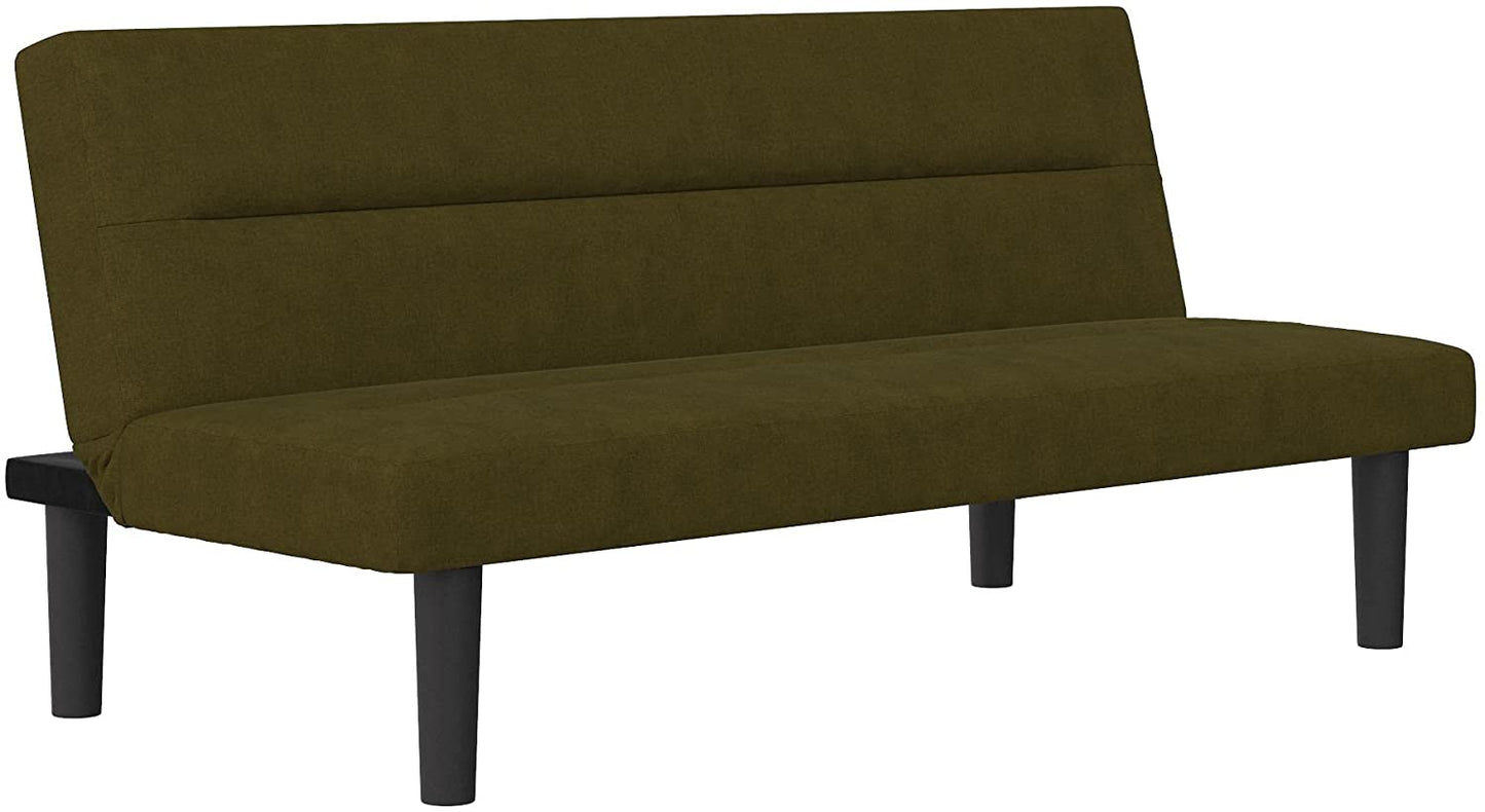 Sofa Cum Beds Couch Linen Futon, Green