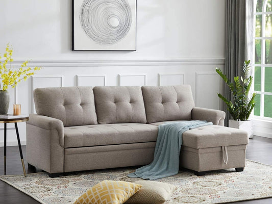 L Shape Sofa : Sleeper Sectional Sofa