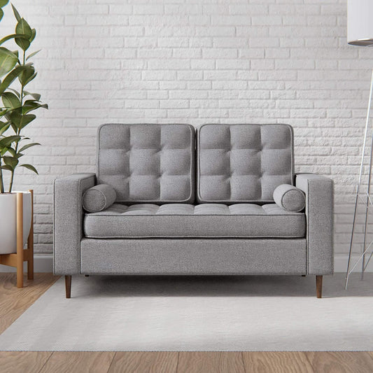 2 Seater Sofa : Faux Leatherette Sofa Set, Multicolour Options