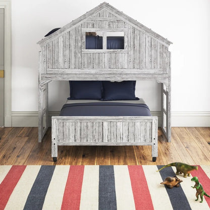Bunk Bed: Solid Wood Standard Bunk Bed
