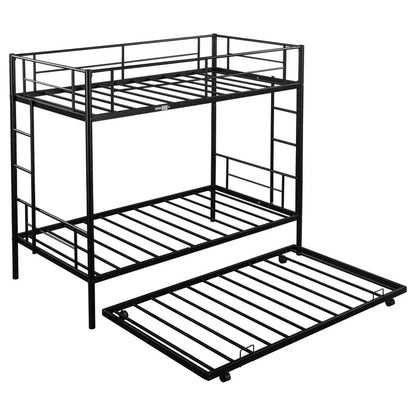 Bunk Bed: Standard Bunk Bed with Trundle(Metal)
