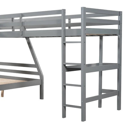 Bunk Bed: Standard Bunk Bed with Trundle