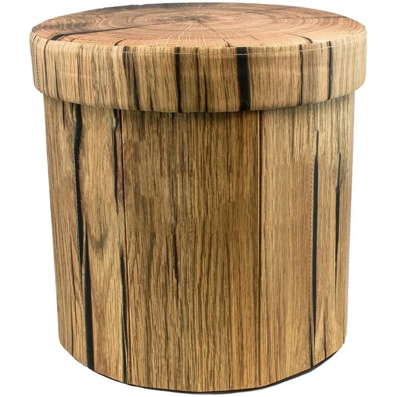 Storage Ottomans 15'' Wide Round Storage Ottoman with Storage