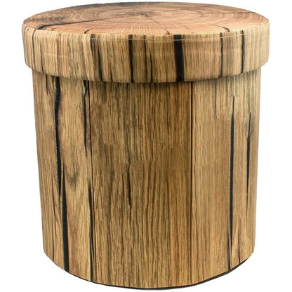 Storage Ottomans 15'' Wide Round Storage Ottoman with Storage