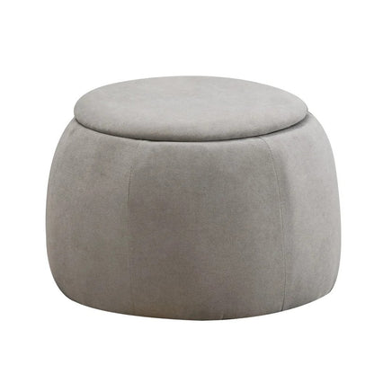 Storage Ottomans 23.75'' Wide Round Storage Ottoman with Storage